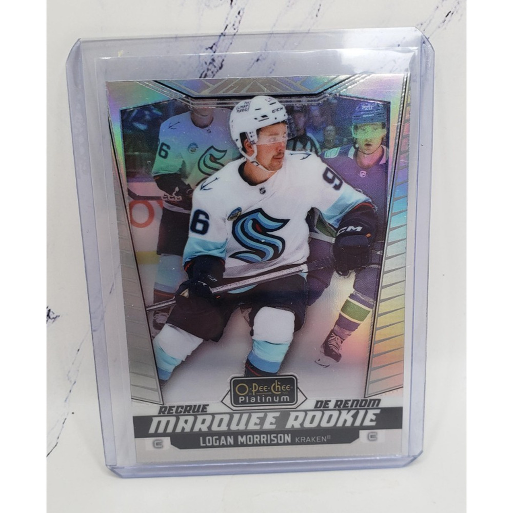 2024 OPC O-Pee-Chee Platinum Logan Morrison #251 Marquee Rainbow Rookie Kraken